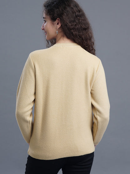  IvoryTide Jacquard Cardigan