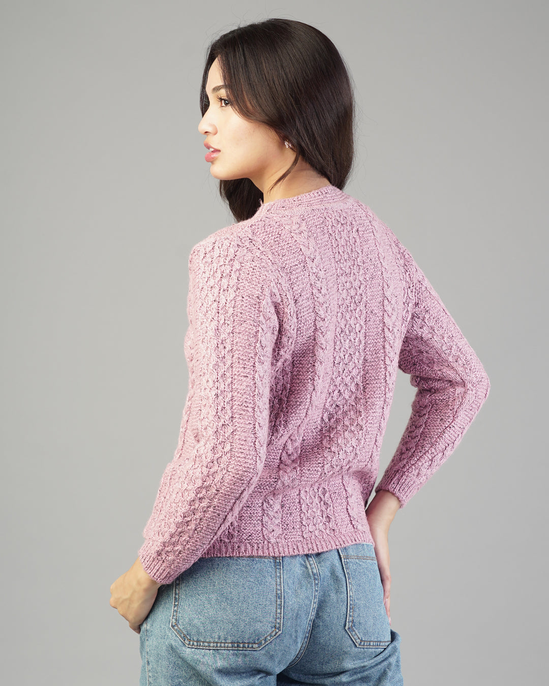 Rhea V-Neck Knit Cardigan