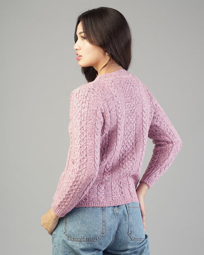 Rhea V-Neck Knit Cardigan