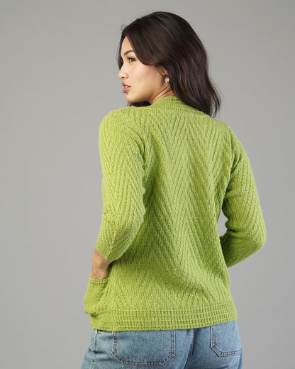 Maeve V-Neck Knit Cardigan