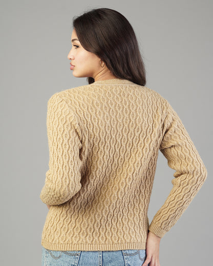 Anya V-Neck Knit Cardigan