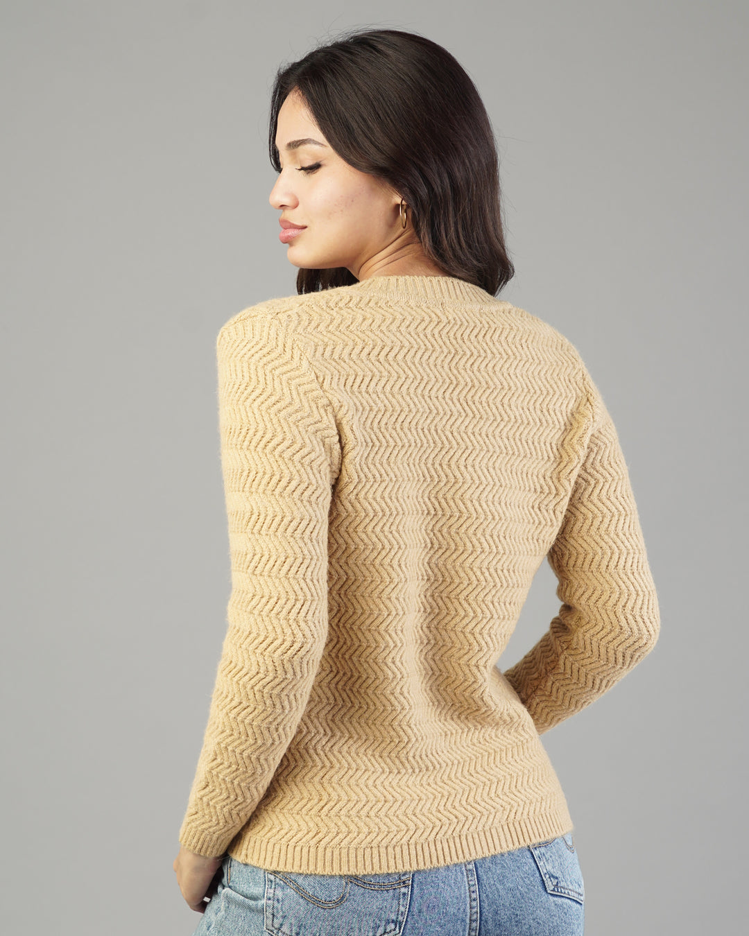 Noelle V-Neck Knit Cardigan