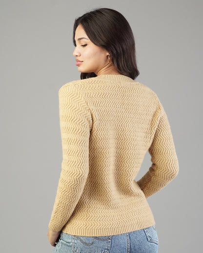 Noelle V-Neck Knit Cardigan
