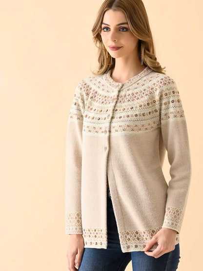 Nordic-Inspired Pattern Sweater