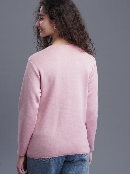 Twilight Bloom Jacquard Cardigan