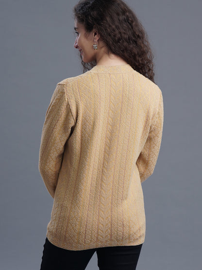  Empress Weave V-Neck Cardigan