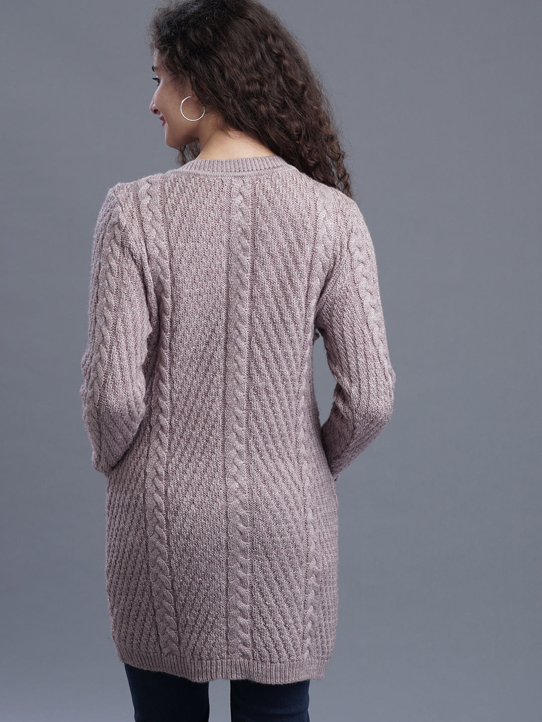 Noor Fawn Knit Long Cardigan