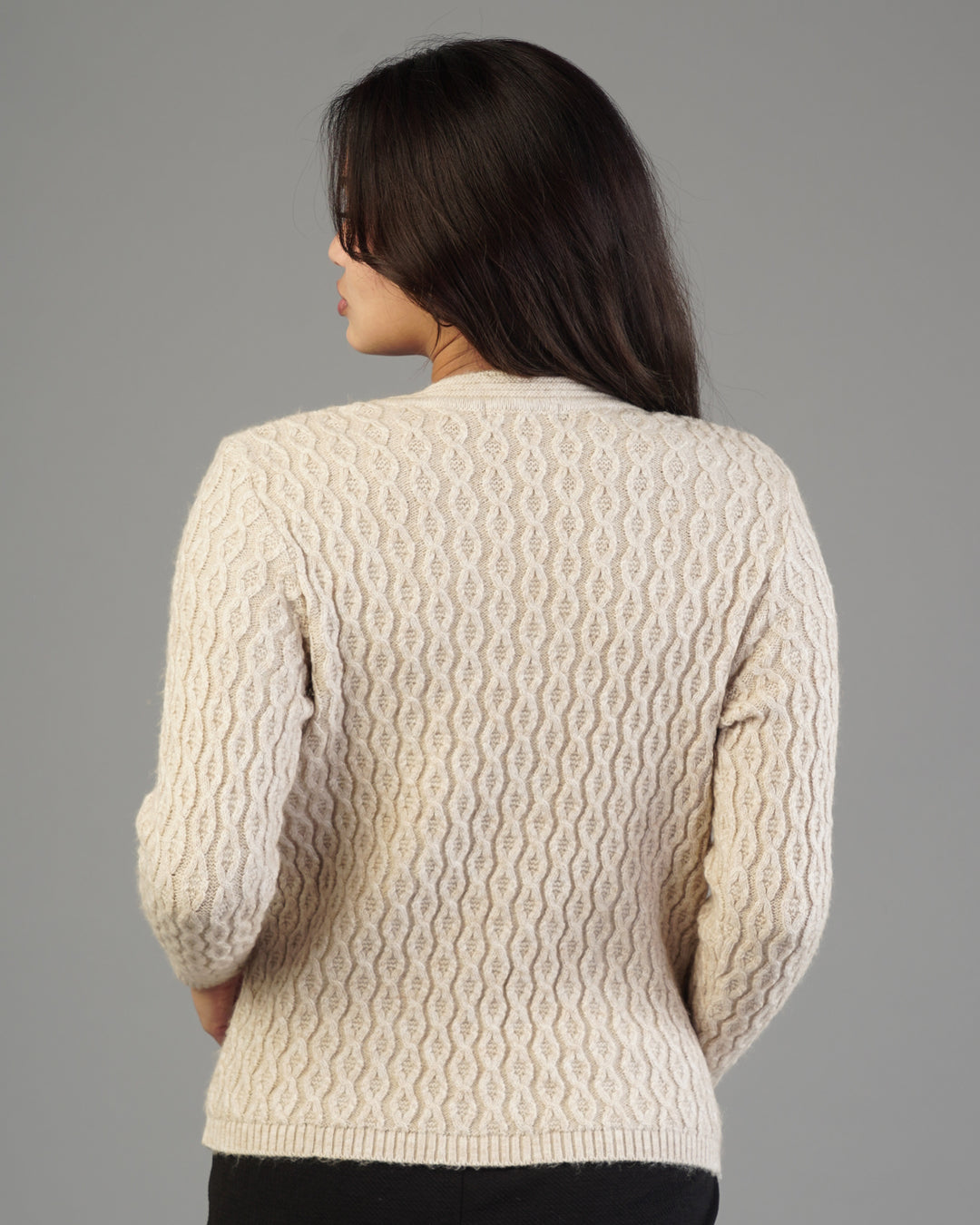 Dalia V-Neck Knit Cardigan