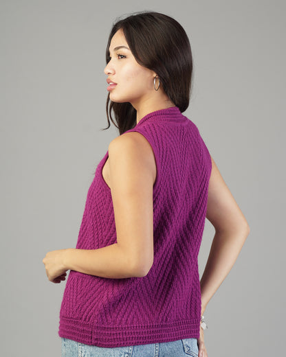 Vera V-Neck Knit Cardigan