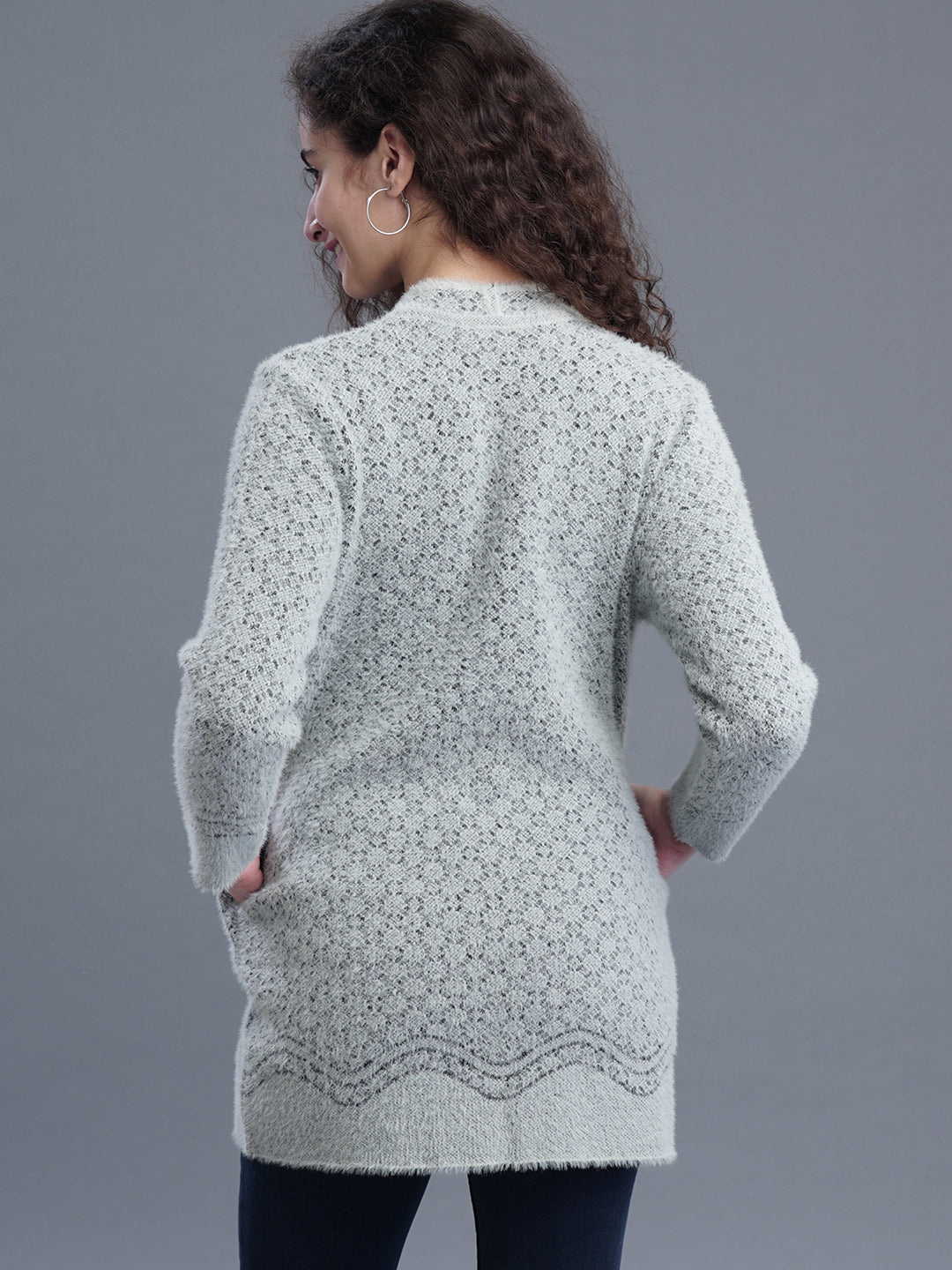  Valina V-Neck Long Cardigan