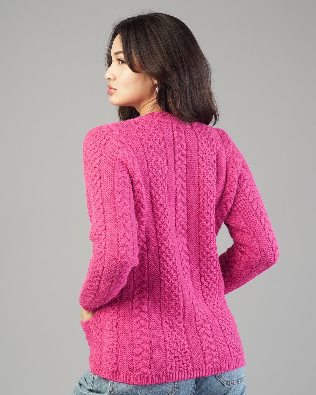 Livia V-Neck Knit Cardigan