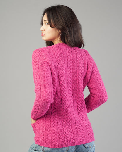 Livia V-Neck Knit Cardigan