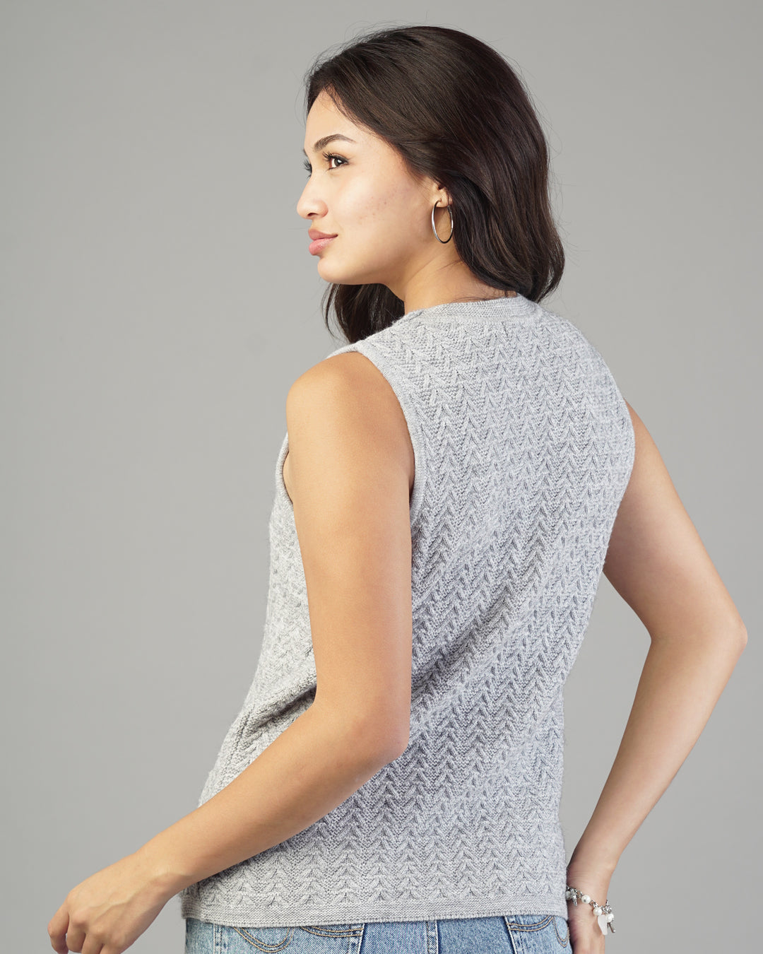 Zara V-Neck Knit Cardigan