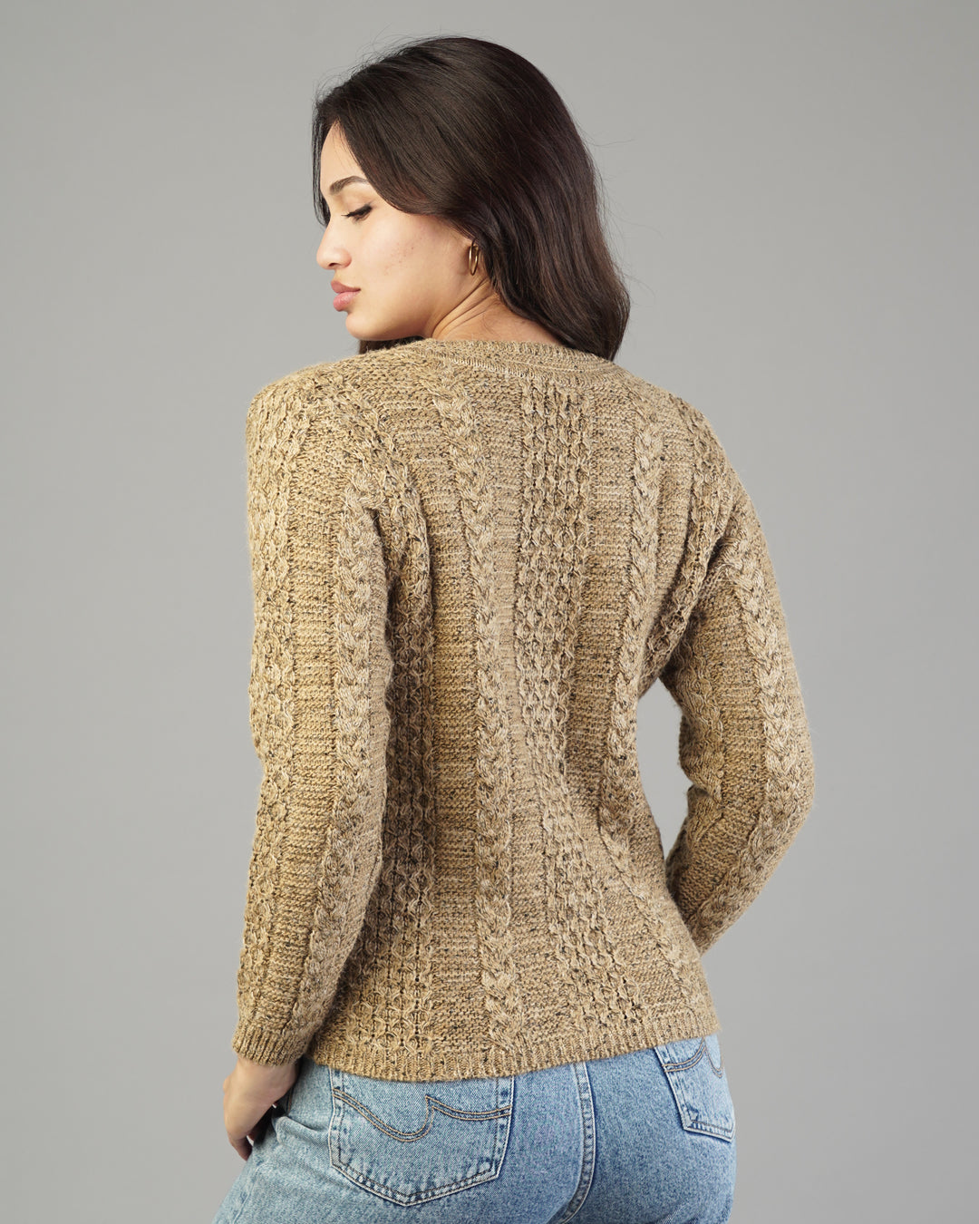 Rhea V-Neck Knit Cardigan
