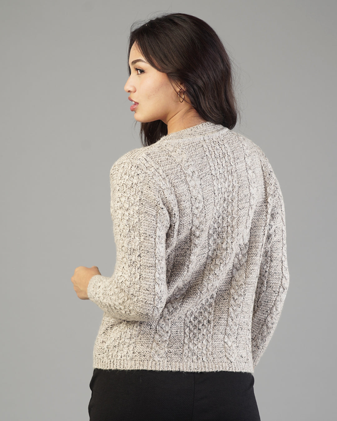 Rhea V-Neck Knit Cardigan