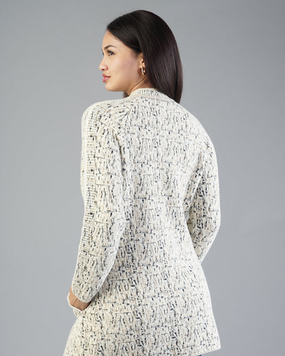 Gabrielle Jacquard Cardigan