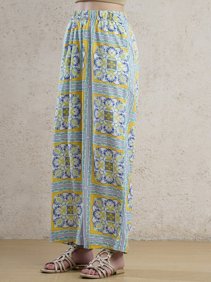 Sunshine Mint Palazzo