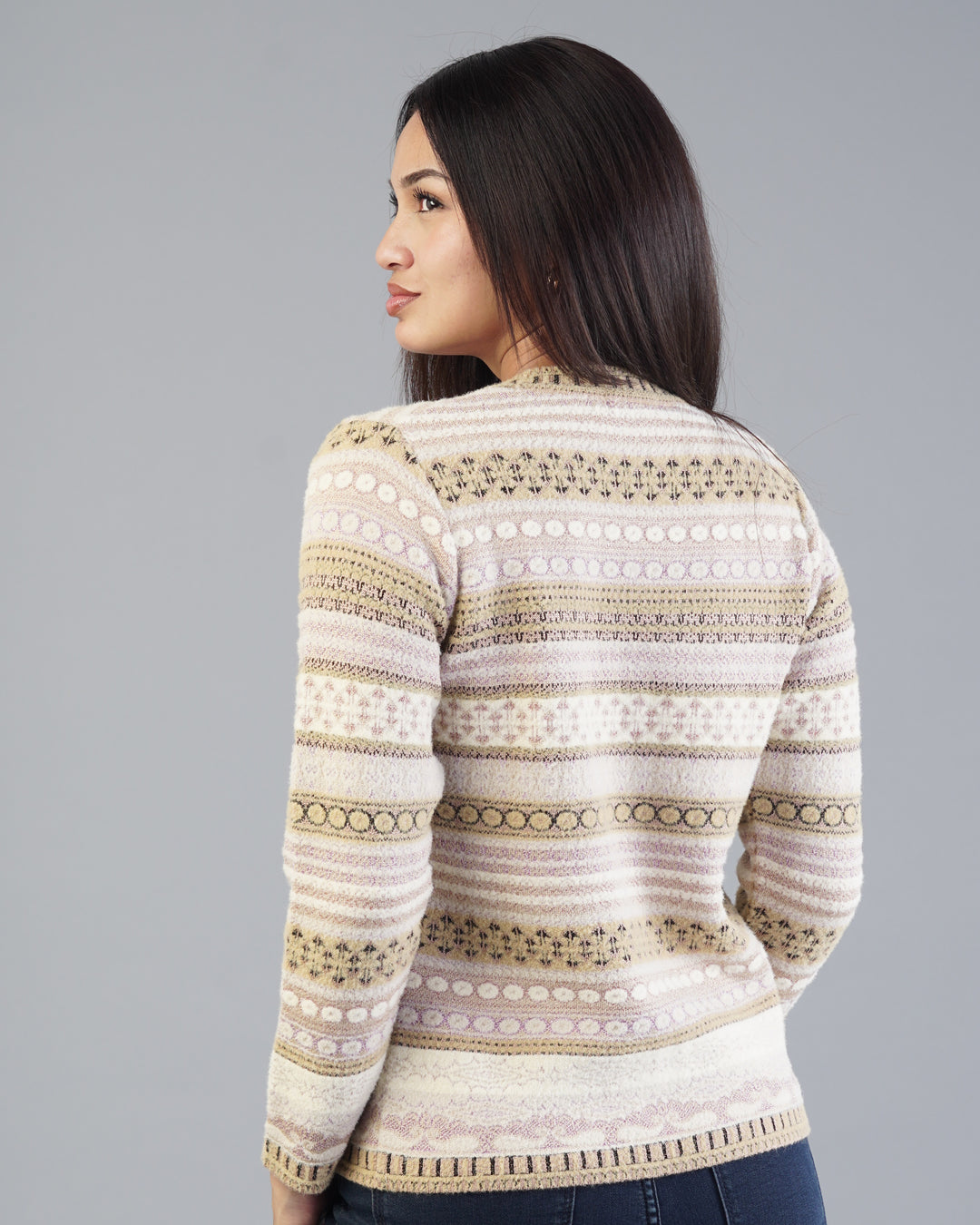 Lyla Jacquard Cardigan