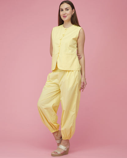 Virsa Lemon Sorbet Lounge Set