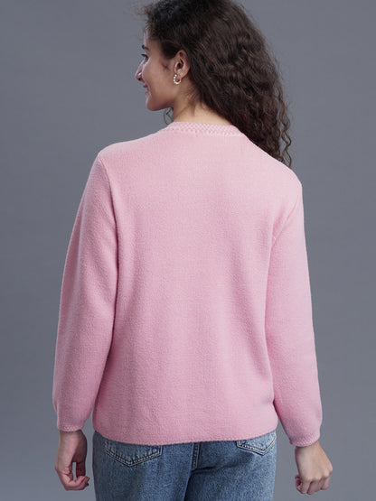  IvoryTide Jacquard Cardigan