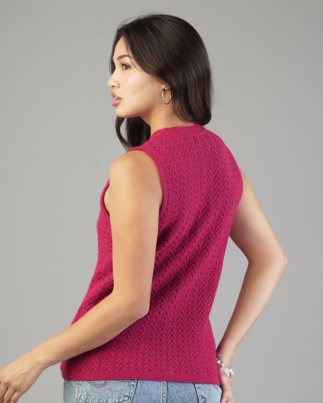 Alina V-Neck Knit Cardigan