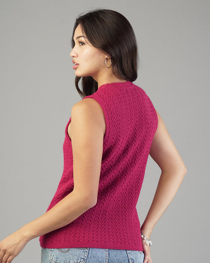 Alina V-Neck Knit Cardigan