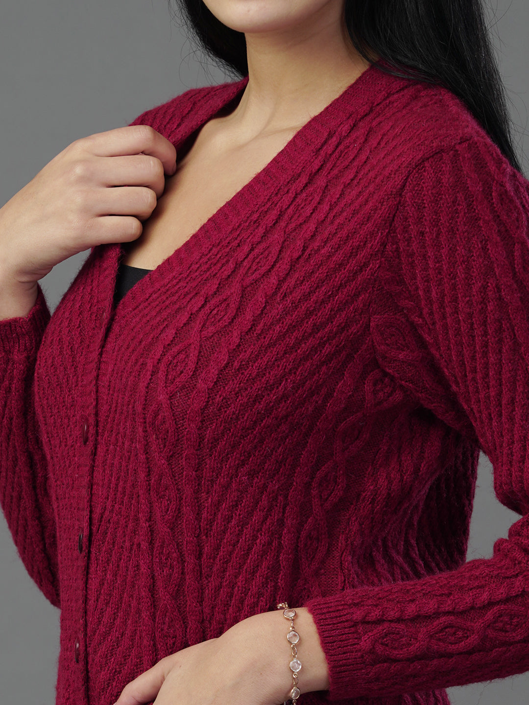 The Scarlet Radiance Cardigan