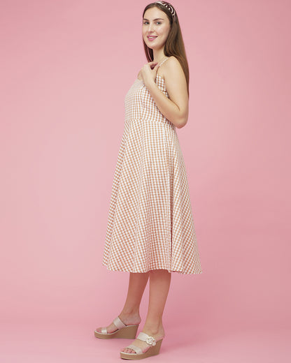 Desert Gingham Sundress