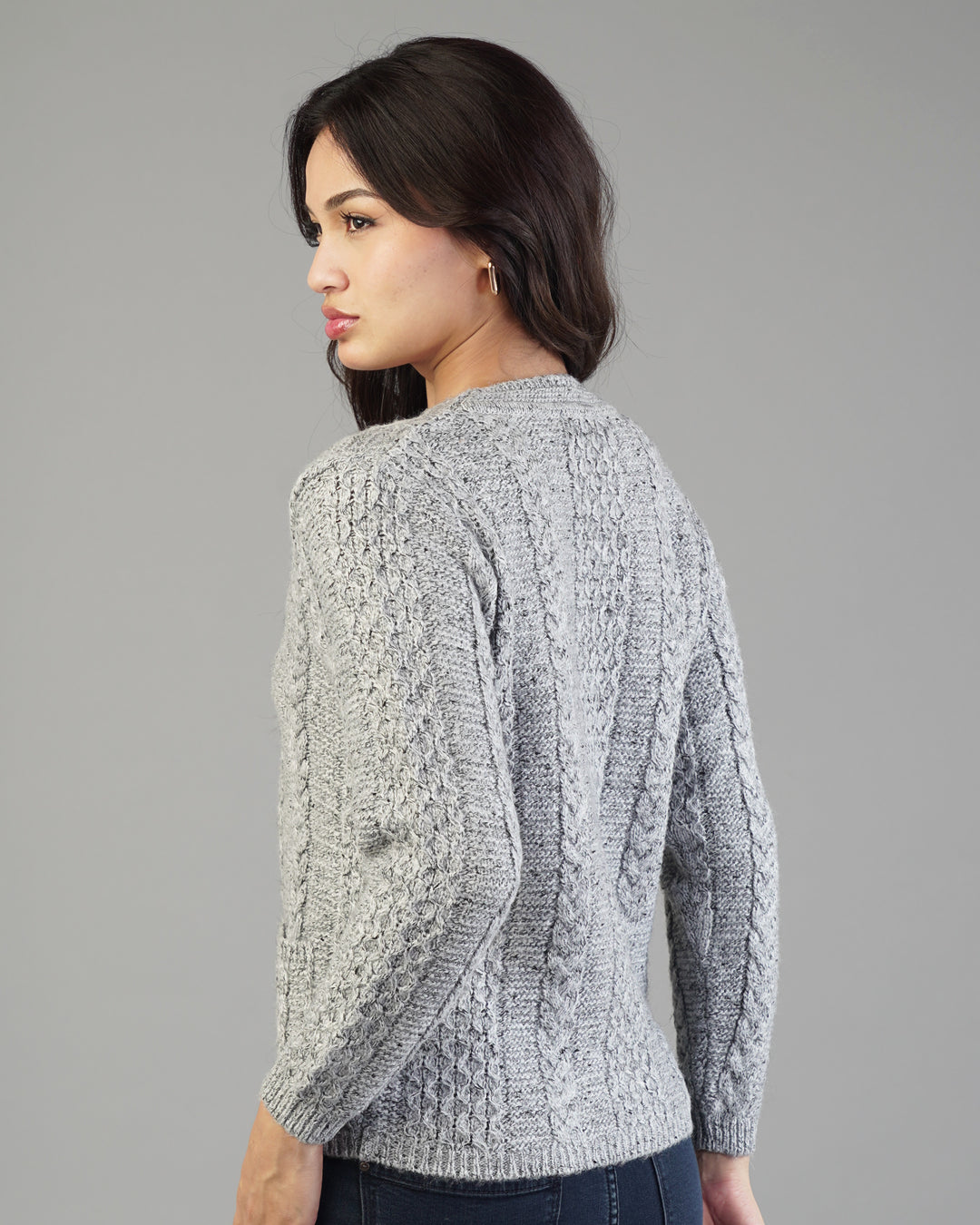 Rhea V-Neck Knit Cardigan