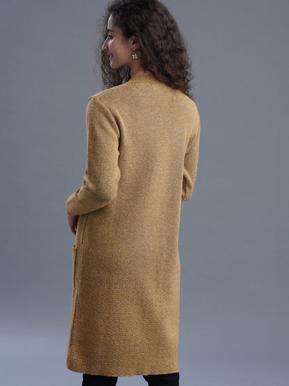 Amber Crest Jacquard Shrug