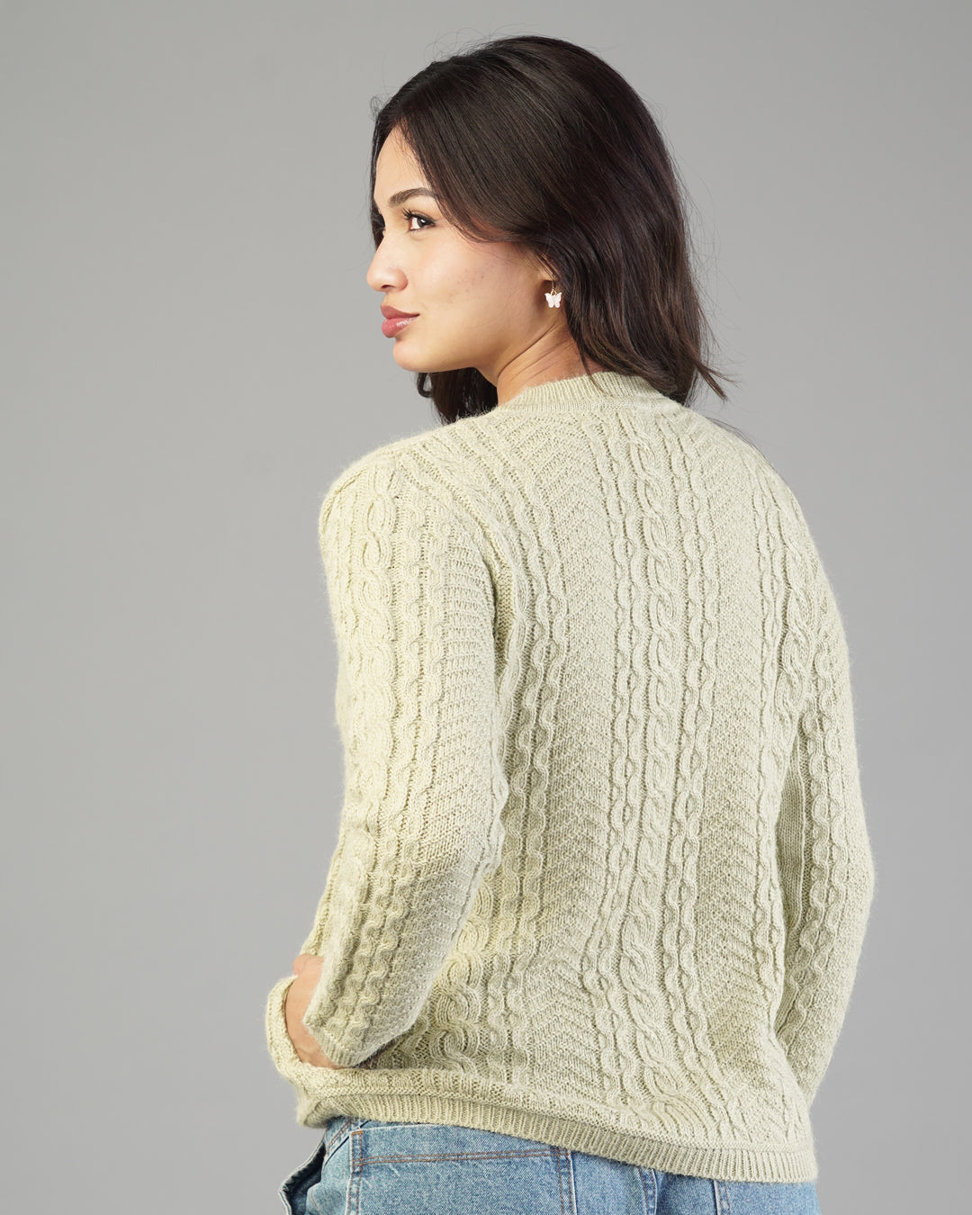 Iris V-Neck Knit Cardigan