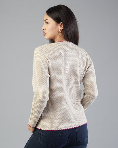Rosa Embroidered Cardigan