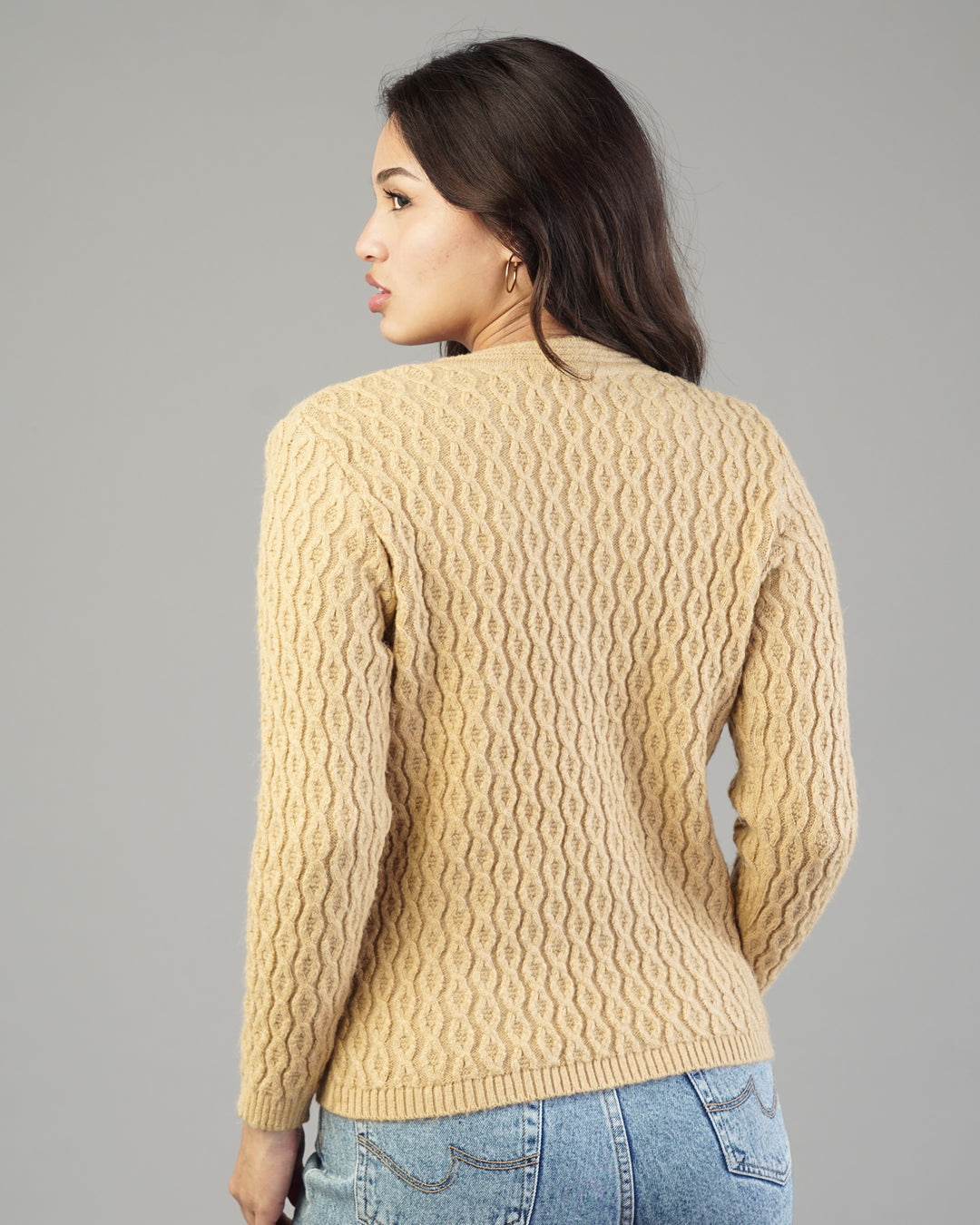 Anya V-Neck Knit Cardigan