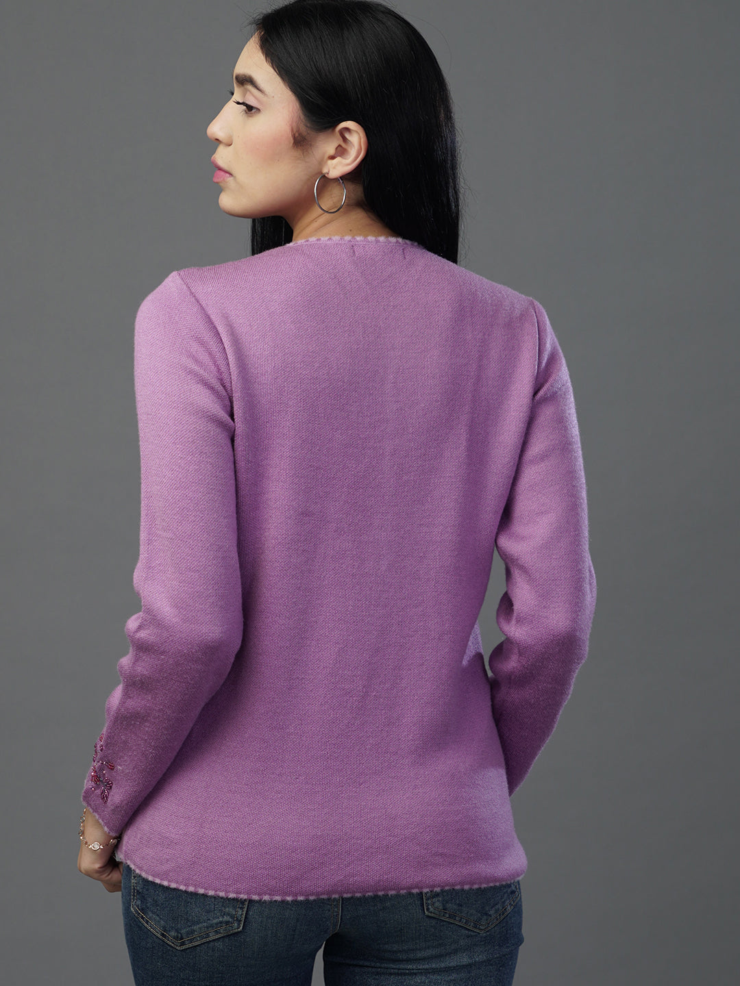 The Royal Amethyst V-Neck
