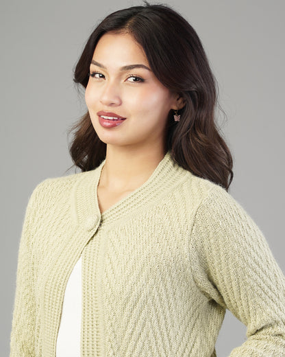 Maeve V-Neck Knit Cardigan