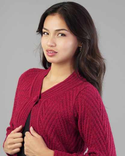 Maeve V-Neck Knit Cardigan