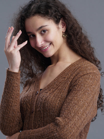  SnowVale V-Neck Cardigan