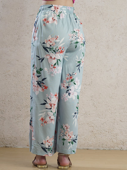 Blue Blossom Palazzo