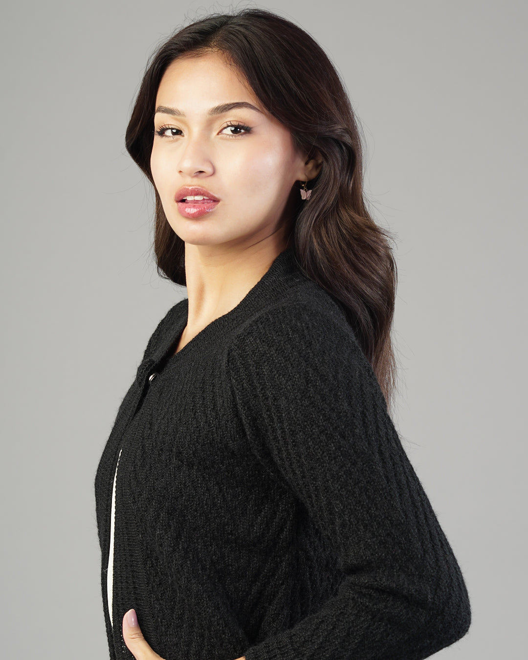Maeve V-Neck Knit Cardigan