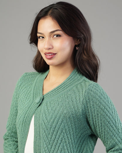 Maeve V-Neck Knit Cardigan