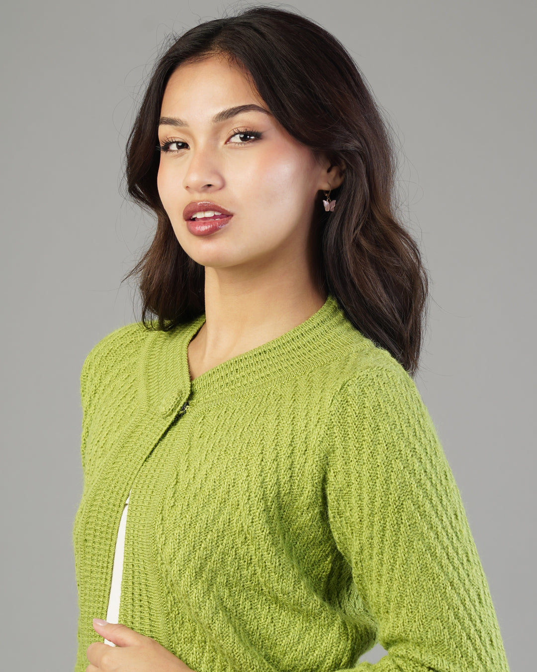 Maeve V-Neck Knit Cardigan