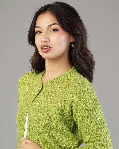 Maeve V-Neck Knit Cardigan