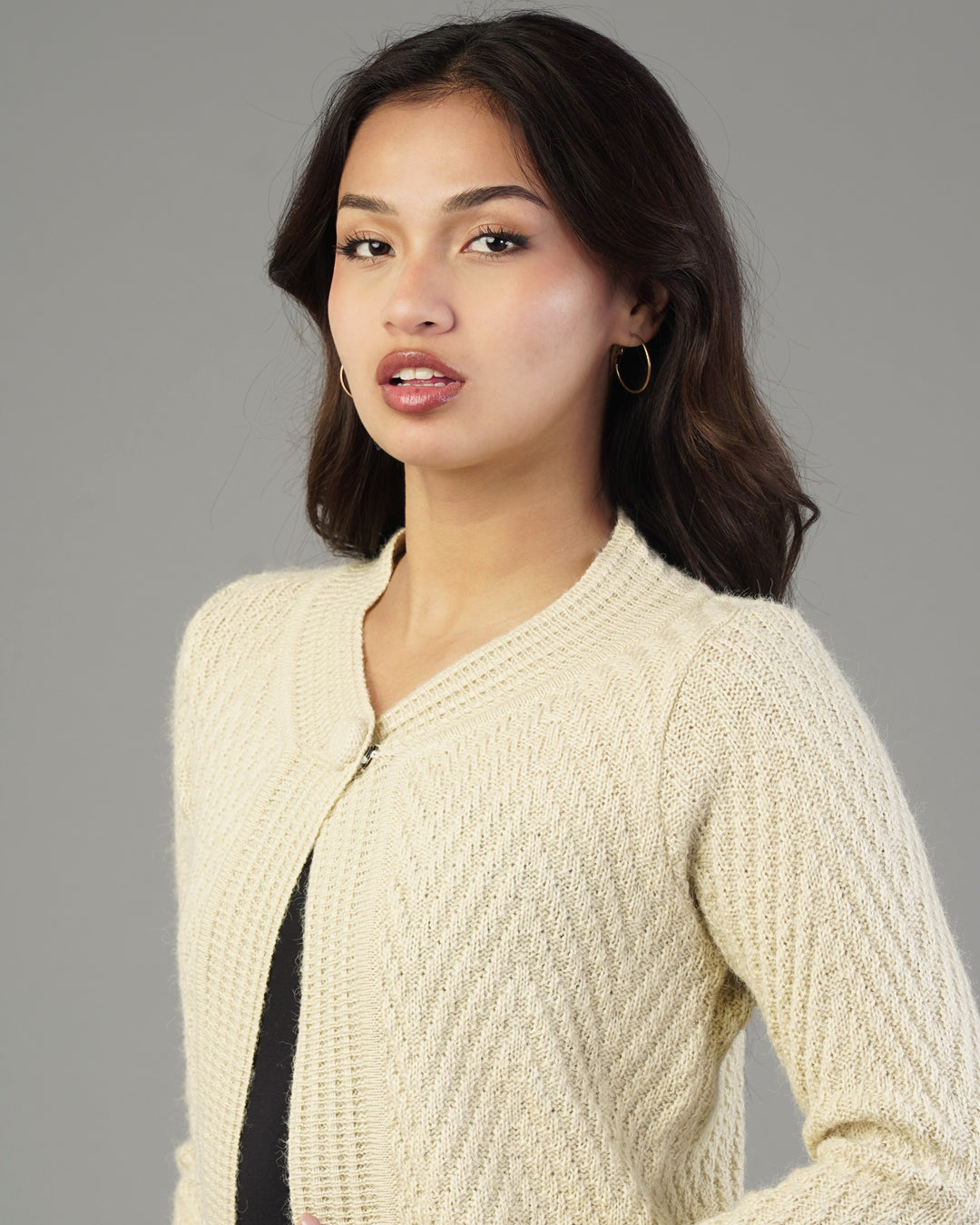 Maeve V-Neck Knit Cardigan