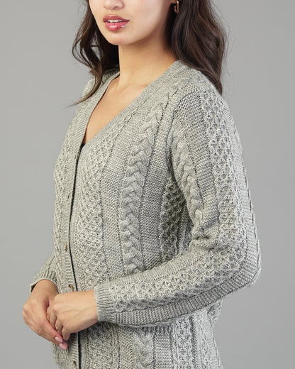 Livia V-Neck Knit Cardigan