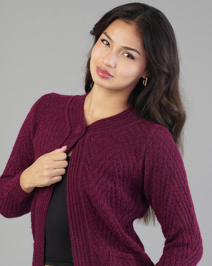 Maeve V-Neck Knit Cardigan