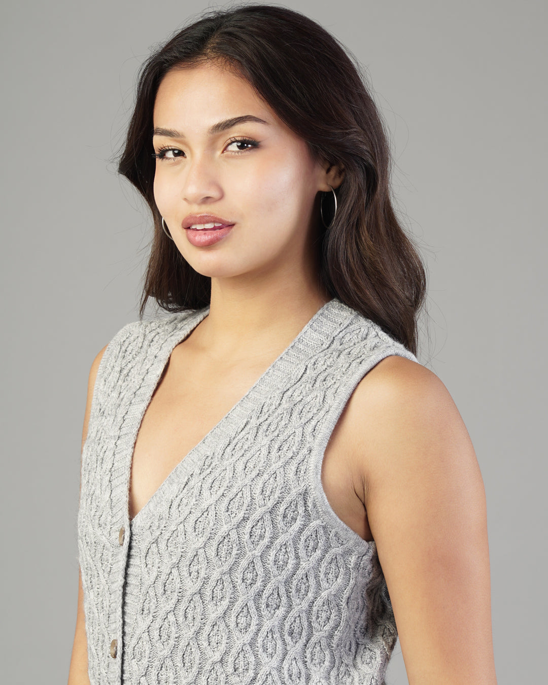 Nina V-Neck Knit Cardigan