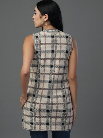 The Earth-Tone Geometric Knit