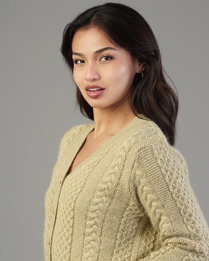 Livia V-Neck Knit Cardigan