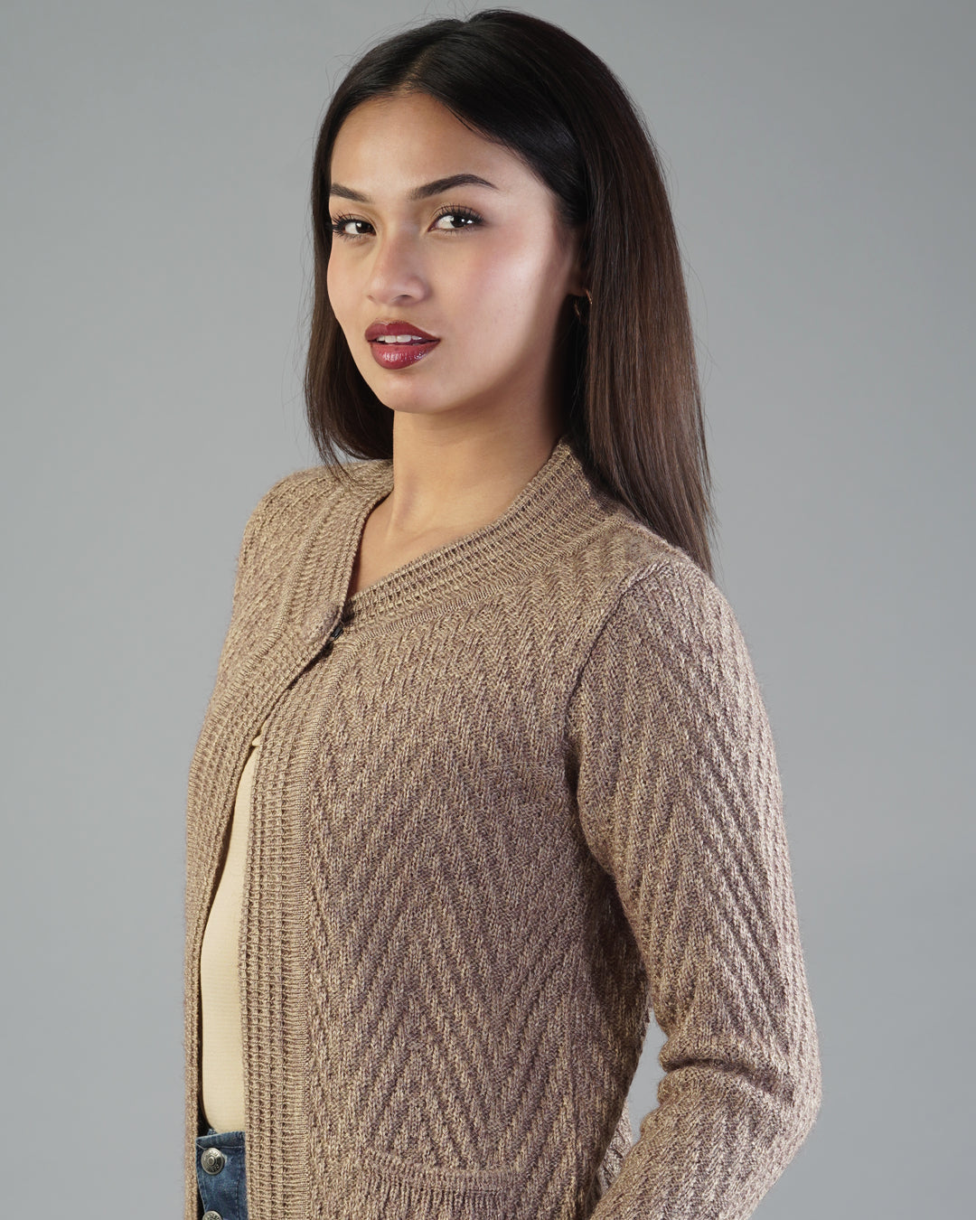Maeve V-Neck Knit Cardigan
