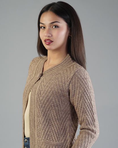 Maeve V-Neck Knit Cardigan